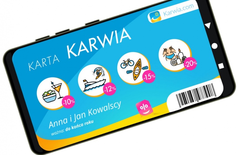 Karta KARWIA - oszczędzaj na wakacjach